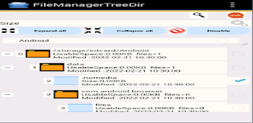 File Manager Tree Directory スクリーンショット 4