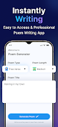 AI Poem Generator screenshot 1