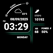 Digital clock 4 Screenshot 7