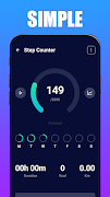 Step Counter App - Pedometer اسکرین شاٹ 5
