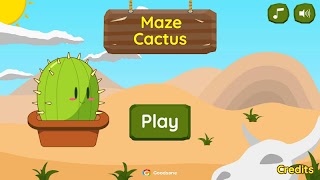 Maze Cactus poster