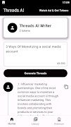 ThreadsAI: Write Viral Content 스크린샷 3