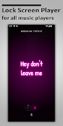 Lock Screen Music Player الملصق