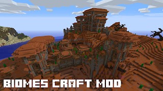Biomes Craft mod for Minecraft 스크린샷 1