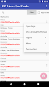 RSS and ATOM Feed Reader Affiche
