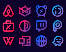 Linebox - Icon Pack اسکرین شاٹ 3