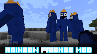 Rainbow Friends Mod Minecraft تصوير الشاشة 2