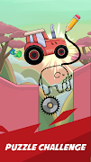 Draw Bridge: Save Car Puzzle plakat