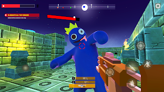 Rainbow Horror FPS imagem de tela 1