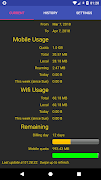 Data usage پوسٹر
