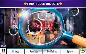برنامه‌نما Hidden Objects Haunted House عکس از صفحه