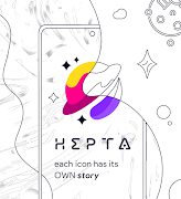 Hepta Lite Icons Theme UI โปสเตอร์