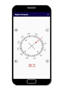 Digital Compass | Step Counter постер