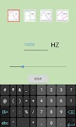 برنامه‌نما Frequency Generator HD Pro عکس از صفحه