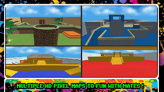 Blocky Gun Paintball screenshot 4