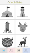 Num Pixel Color โปสเตอร์