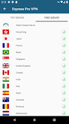 Express Pro VPN स्क्रीनशॉट 2