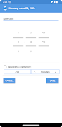 برنامه‌نما Simple Calendar عکس از صفحه