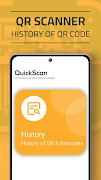 برنامه‌نما Barcode & QR code scanner عکس از صفحه