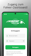 Horizont Fahrer App Cartaz