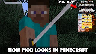 Katana Mod Minecraft تصوير الشاشة 6