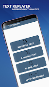 Text Repeater Affiche