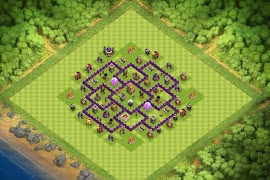 برنامه‌نما Best Base Maps COC TH7 عکس از صفحه