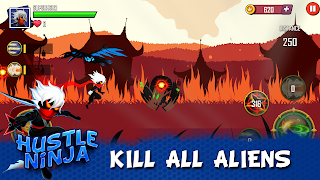 Hustle Ninja - Endless Runner poster