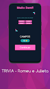 TRIVIA - ROMEU E JULIETA স্ক্রিনশট 1