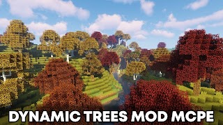 Dynamic Trees Mod MCPE تصوير الشاشة 3