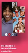 Bubbles, random video call app captura de pantalla 2