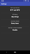 NTP & GPS Clock [ROOT] screenshot 3