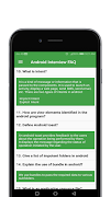 برنامه‌نما Android Interview Questions an عکس از صفحه