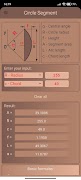 Circle Segment Calculator ภาพหน้าจอ 5