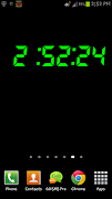 Digital Clock LIVE WALLPAPER ảnh chụp màn hình 3