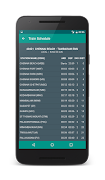 Local Train Time Table screenshot 4