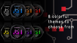 Poster Binary Clock Elegant WatchFace