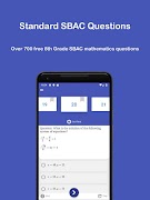Grade 8 SBAC Math Test & Pract 스크린샷 6