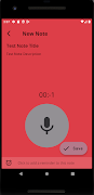 Audio Notes capture d'écran 1