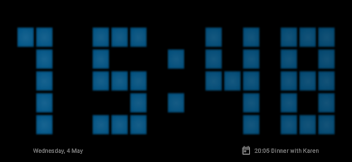 DockClock Screen Saver स्क्रीनशॉट 2