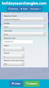 پوستر Holiday Search Engine