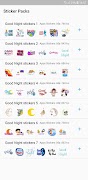 Good Night Stickers ภาพหน้าจอ 5