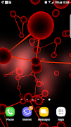 Molecules 3D Live Wallpaper 스크린샷 4