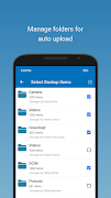 برنامه‌نما IDrive Photo Backup عکس از صفحه