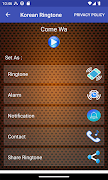 Korean Ringtone screenshot 7
