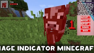 Damange Indicator Minecraft PE اسکرین شاٹ 6