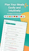 برنامهنما Weekly Menu - Meal Planner عکس از صفحه
