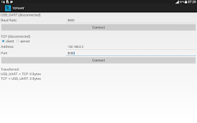 TCPUART transparent Bridge screenshot 4
