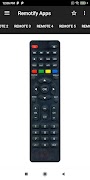 برنامه‌نما Remote Control For VU عکس از صفحه