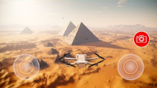 Drone Simulator Desert UAV poster